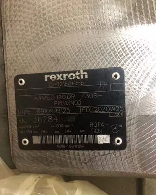 Rexroth A4VSO Hydraulic Piston Pump 350 Bar High Pressure 28cc Displacement