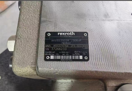 Rexroth A4VSO250 Hydraulic Piston Pump 1500-2700 rpm ISO9001
