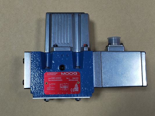 German Made Moog Servo Valve with One Year Warranty and 36 Operating Temperature for Hydraulic Oil Systems