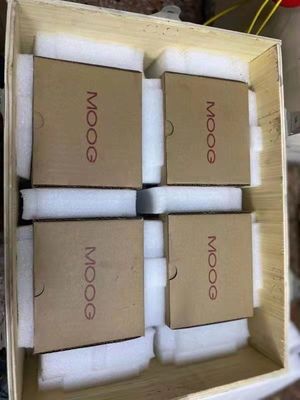 Moog Servo Valve Electrohydraulic Servo Valve with Spline Shaft Type for Mobile and Industrial Machinery Applications