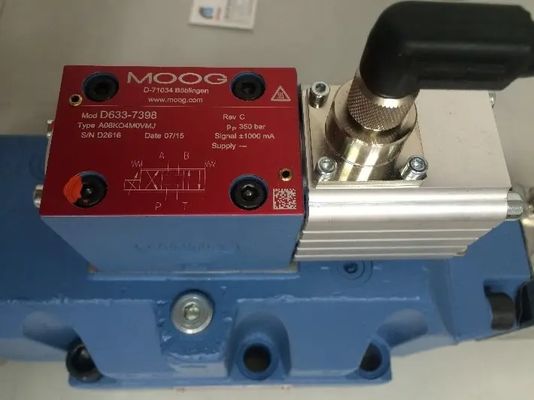 German Made Moog Servo Valve with Up to 500 L/min Flow Rate Horizontal Pump Shaft Position and Flange or Foot Mount
