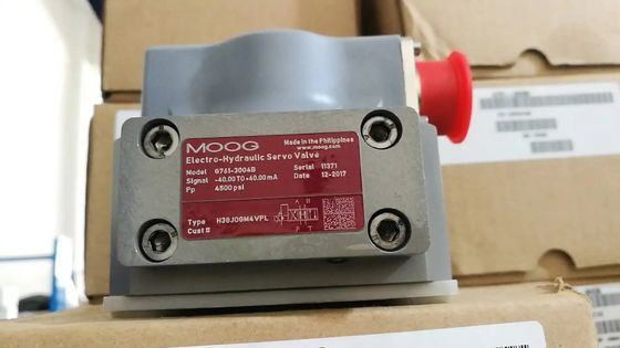 Original German Made Moog Servo Valve with 1 Year Warranty Micro5p Charging and 0.2-cp Reverse Rotation