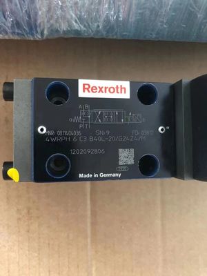 Rexroth Proportional Directional Valve with ISO 4401 Mounting 280 Bar Nominal Pressure and 24V Voltage