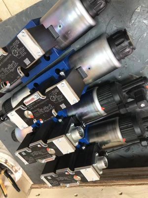 Rexroth Hydraulic Valve 4WRA6 Series with ISO 4401 Mounting Interface 24V Voltage and 350 Bar Maximum Pressure