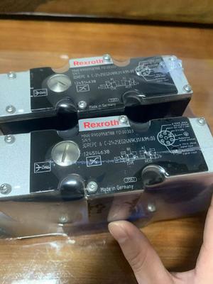 German Rexroth Hydraulic Valve with Proportional Control for Hydraulic Systems Compatible with Mineral Oil and Phosphate Ester