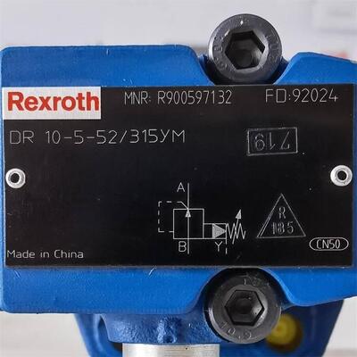 R900500255  DR20-4-5X/200YM Rexroth stacked pressure reducing valve made in Germany