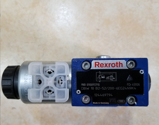 R900939204  DBW20A2-5X/200-6EG24N9K4 Electromagnetic overflow valve made in Germany by Rexroth