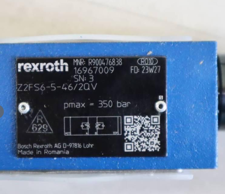 R900476838  Z2FS6-5-4X/2QV German Rexroth dual one-way throttle valve