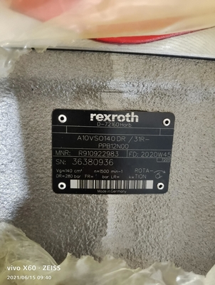 A10VSO45DFLR/31R-VPA12N00 A10VSO45DR/31L-VPA12N00 A10VSO71DRG/31R-PPA42N00A10VSO71DR/31R-VPA12N00 A10VSO45DFR1/31L-PPA12N00 Piston Pump Rexroth Hydraulic Pump