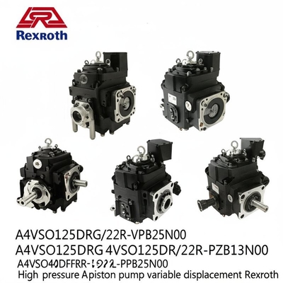 Rexroth A4VSO125 Piston Pump 315 bar 28 cc/rev Variable Displacement