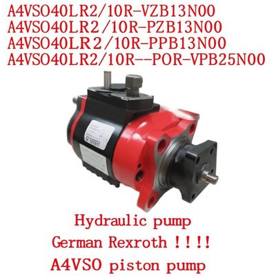 Rexroth A4VSO Series Hydraulic Piston Pump with 315 bar Maximum Pressure Cast Iron Specification for Industrial Applications
