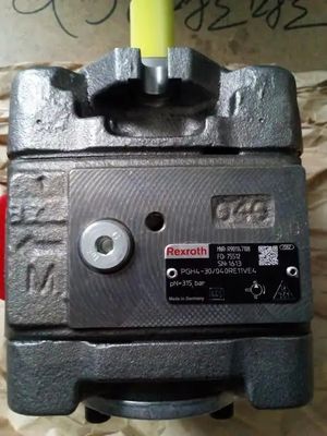 Rexroth Quantitative Industrial Gear Pump with 280 Bar Pressure Rating 315 Bar Maximum Pressure and 80 L/min Flow Rate