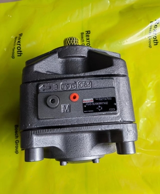 German Rexroth High Pressure Gear Pump with 28 cc/rev Displacement and 22 mm Shaft Size for Mobile and Industrial Machinery