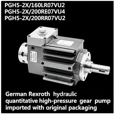 Rexroth High Pressure Quantitative Hydraulic Gear Pump 350 Bar with Flange Mount