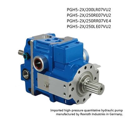 Rexroth PGH5-2X High-Pressure Quantitative Hydraulic Gear Pump with Up to 500 cc/rev Displacement