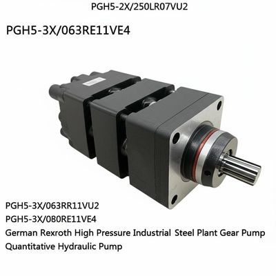 German Rexroth High Pressure Gear Pump Up to 350 bar with Cast Iron or Aluminum Construction