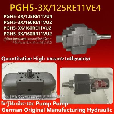 Rexroth PGH5-3X High Pressure 280 bar Hydraulic Gear Pump ISO9001 Certified for Industrial Systems