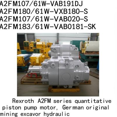 Rexroth A2FM Series German Original Piston Pump with 12 Months Warranty and 100% Tested for Mining Excavator and Industrial Machinery