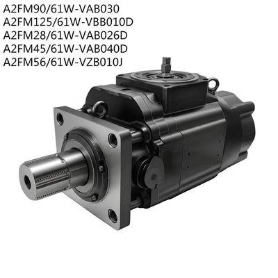 German Rexroth A2FM Series Hydraulic Piston Pump with 3 Speed Settings Variable Axial Piston and Horizontal Shaft for Industrial Mining