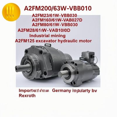 Rexroth Hydraulic Piston Pump with Less than 75 dB Noise Level Threaded or Flanged Inlet and Mineral Oil Compatibility