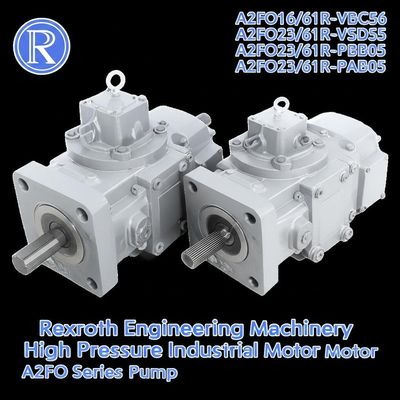 Rexroth A2FO Series Axial Piston Pump with Clockwise or Counter-clockwise Rotation Manual or Electro-hydraulic Control and Horizontal Shaft