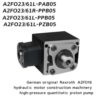 German Original Rexroth Quantitative Piston Pump with Keyed or Splined Shaft and Horizontal Shaft for Industrial Applications