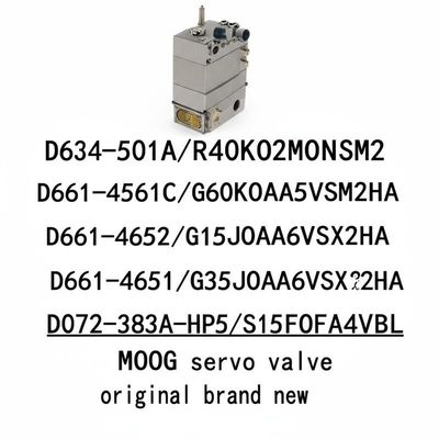 Moog Servo Proportional Valve with 28-250 cm3/rev Displacement 3 Speed Settings and 50 Hz Rated Frequency
