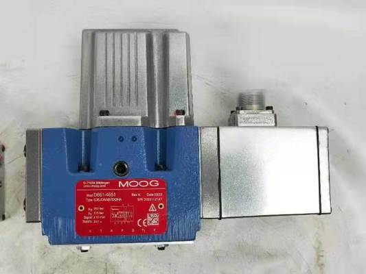 German Made Moog Servo Valve with 280 Bar Pressure and Electric Hydraulic Power for Proportional Flow Control
