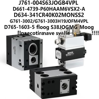 Moog Servo Valve Proportional Valve with 280 bar Max Pressure 0-80°C Operating Temperature and 28-140 cc/rev Displacement