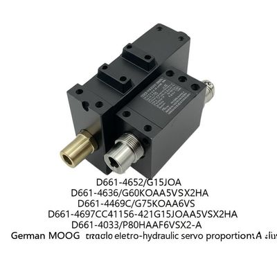 German Made Moog Servo Valve with One Year Warranty and 36 Operating Temperature for Hydraulic Oil Systems