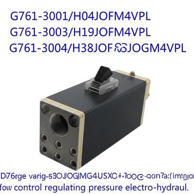 Moog Servo Valve with 1 inch Port Size 0.2-cp Reverse Rotation and Advanced Alloy Steel/Cast Iron Material