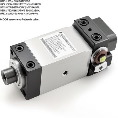 Moog Servo Hydraulic Valve with Mineral Oil Lubrication Splined Shaft and 280 bar Max Pressure