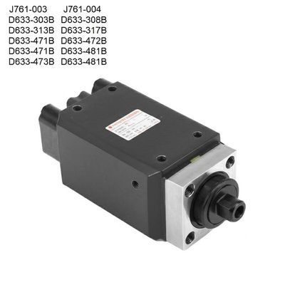 Moog Servo Valve Electro-Hydraulic with 1500-2700 rpm Speed Range Pressure Compensator and 28-140 cm3/rev Displacement