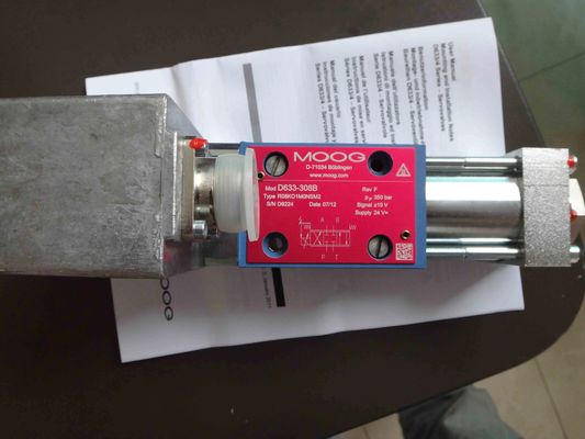 Moog Servo Valve with 6-250m3 Drive Mode 5 Days Delivery and 1A Rated Current for Industrial Applications