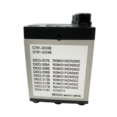 Moog Servo Valve with 9-36 kg Weight Customised Color and Variable Piston Structure for Precision Control