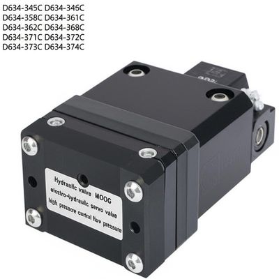 Moog Servo Valve Electro-Hydraulic Servo Valve with Up to 350 bar Pressure 25cm Nominal Diameter and 36 Operating Temperature