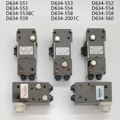Original MOOG Germany Electro-Hydraulic Directional Valve with 315 Bar Maximum Pressure 0.1 kW Power and 0.2-cp Reverse Rotation