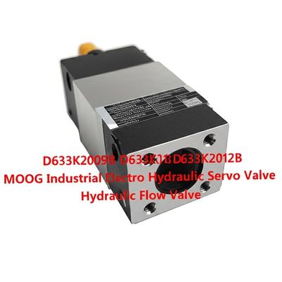 Moog Servo Valve with G1/2 Inlet Port Size and Threaded or Flanged Inlet for 5 Days Delivery