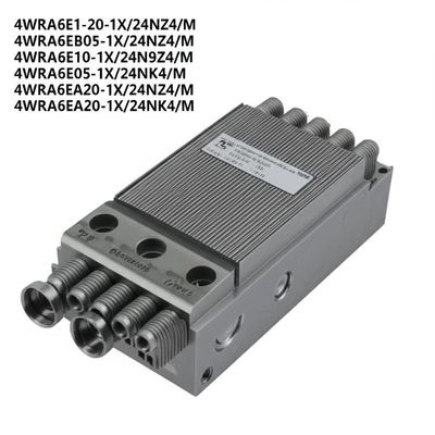 German Rexroth Proportional Hydraulic Directional Valve 4WRA Series with 30 l/min Flow Rate 350 bar Maximum Pressure and 1 Year Warranty