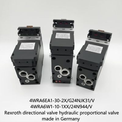 Rexroth Proportional Directional Valve with 30 L/min Flow Rate 350 Bar Maximum Pressure and ISO 4406 Fluid Cleanliness