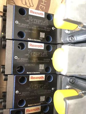 Rexroth Proportional Hydraulic Valve with 30 L/min Flow Rate Direct-Operated Design and Spring-Centered Spool