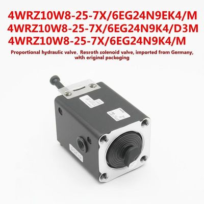 4WRZ10W8-25-7X/6EG24N9EK4/M
4WRZ10W8-25-7X/6EG24N9K4/D3M
4WRZ10W8-25-7X/6EG24N9K4/M Proportional hydraulic valve, Rexroth solenoid valve, imported from Germany with original packaging