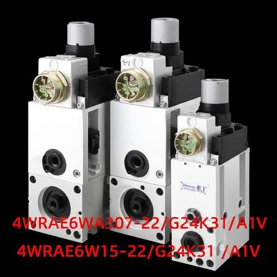 4WRA10WA30-22/G24K4/V
4WRAE6E07-22/G24K31/A1V
4WRAE6W15-22/G24K31/A1V German made Rexroth servo hydraulic solenoid valve directional valve