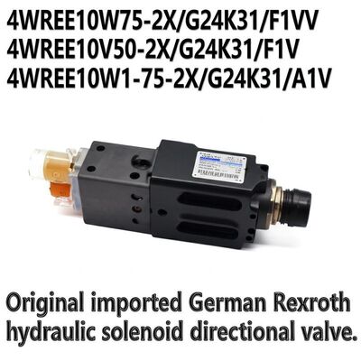 4WREE10W75-2X/G24K31/F1V
4WREE10V50-2X/G24K31/F1V
4WREE10W1-75-2X/G24K31/A1V Original imported German Rexroth hydraulic solenoid directional valve