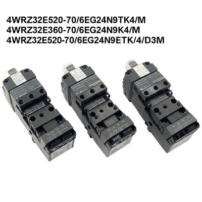 4WRZ32E520-70/6EG24N9TK4/M
4WRZ32E360-70/6EG24N9K4/M
4WRZ32E520-70/6EG24N9ETK4/D3M Hydraulic proportional solenoid valve, manufactured by Rexroth in Germany, electro-hydraulic directional valve