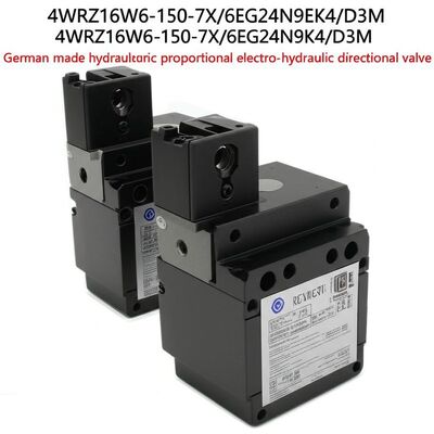 4WRZ16W6-150-7X/6EG24N9EK4/D3M
4WRZ16W6-150-7X/6EG24N9EK4/M
4WRZ16W6-150-7X/6EG24N9K4/D3M German made Rexroth hydraulic proportional electro-hydraulic directional valve, brand new imported original