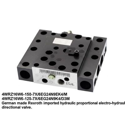 4WRZ16W6-150-7X/6EG24N9K4/M
4WRZ16W6-125-7X/6EG24N9EK4/M
4WRZ16W6-125-7X/6EG24N9K4/D3M German made Rexroth imported hydraulic proportional electro-hydraulic directional valve