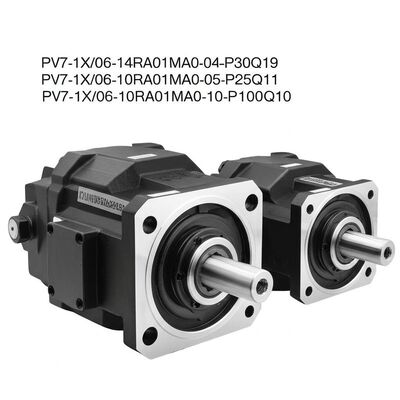 PV7-1X/06-14RA01MA0-04-P30Q19	
PV7-1X/06-10RA01MA0-05-P25Q11
PV7-1X/06-10RA01MA0-10-P100Q10 Hydraulic oil pump, German Rexroth original stock PV7 series vane pump