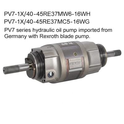 PV7-1X/40-45RE37MW6-16WH	
PV7-1X/100-118RE07MD6-16
PV7-1X/40-45RE37MC5-16WG PV7 series hydraulic oil pump imported from Germany with Rexroth blade pump