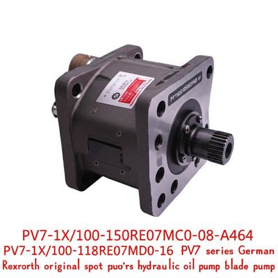 PV7-1X/25-30RE01MC0-16	
PV7-1X/100-150RE07MC0-08-A464
PV7-1X/100-118RE07MD0-16 PV7 series German Rexroth original spot hydraulic oil pump blade pump